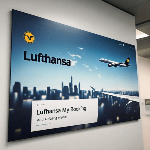 Lufthansa My Booking