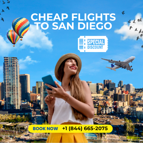 Cheap Flights to San Diego starting at $99