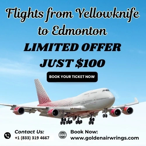 Flights from Yellowknife to Edmonton