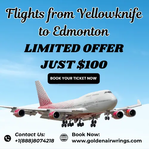 Flights from Yellowknife to Edmonton